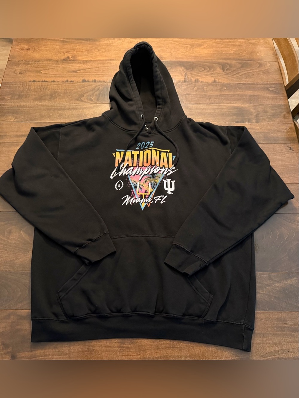 🌟 Men’s Indiana University 2025 National Champions Graphic Hoodie